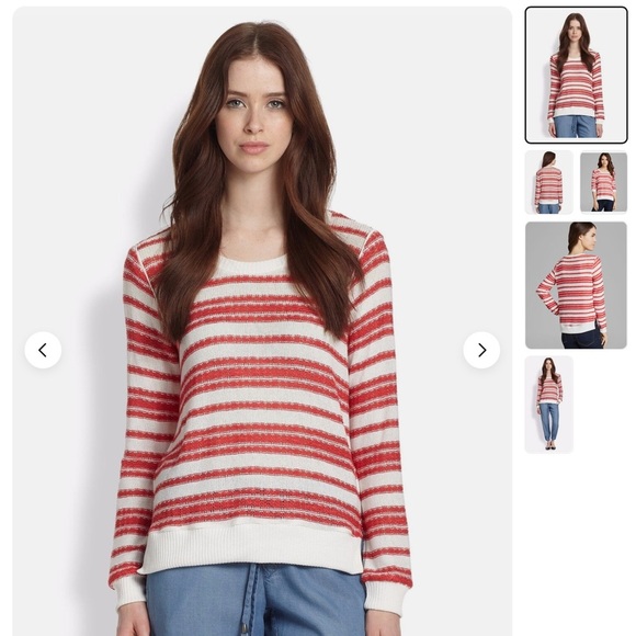 Splendid Scoop Neck Sweater - Picture 1 of 5